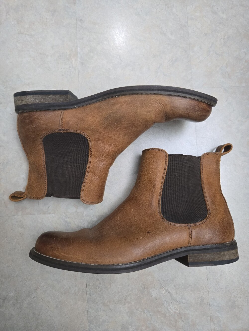 Wolverine Men's 1883 Tan Leather Chelsea Boots